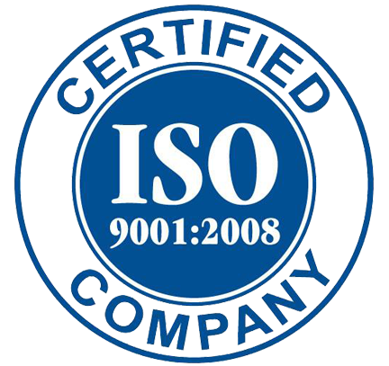 ISO 9001:2008 Certified Company emblem